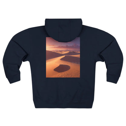 Desert Zip-Up Sweatshirt - XS / Navy - Hoodie