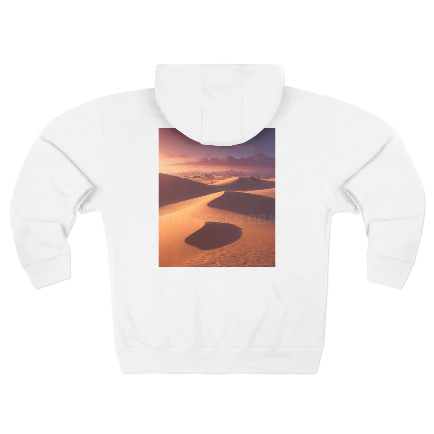 Desert Zip-Up Sweatshirt - XS / White - Hoodie