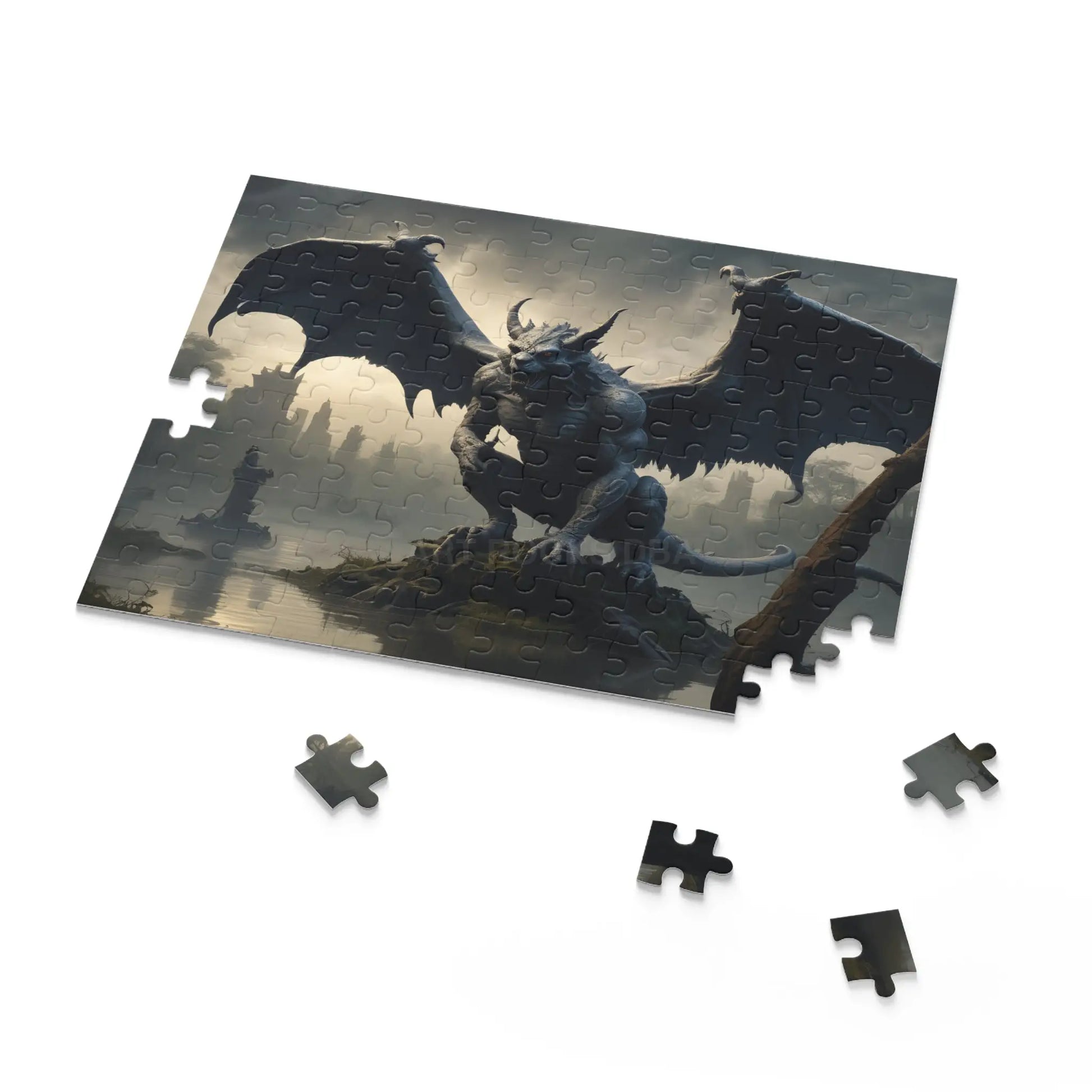 Dragon Guardian Jigsaw Puzzle- 120/252/500-Piece - Puzzle
