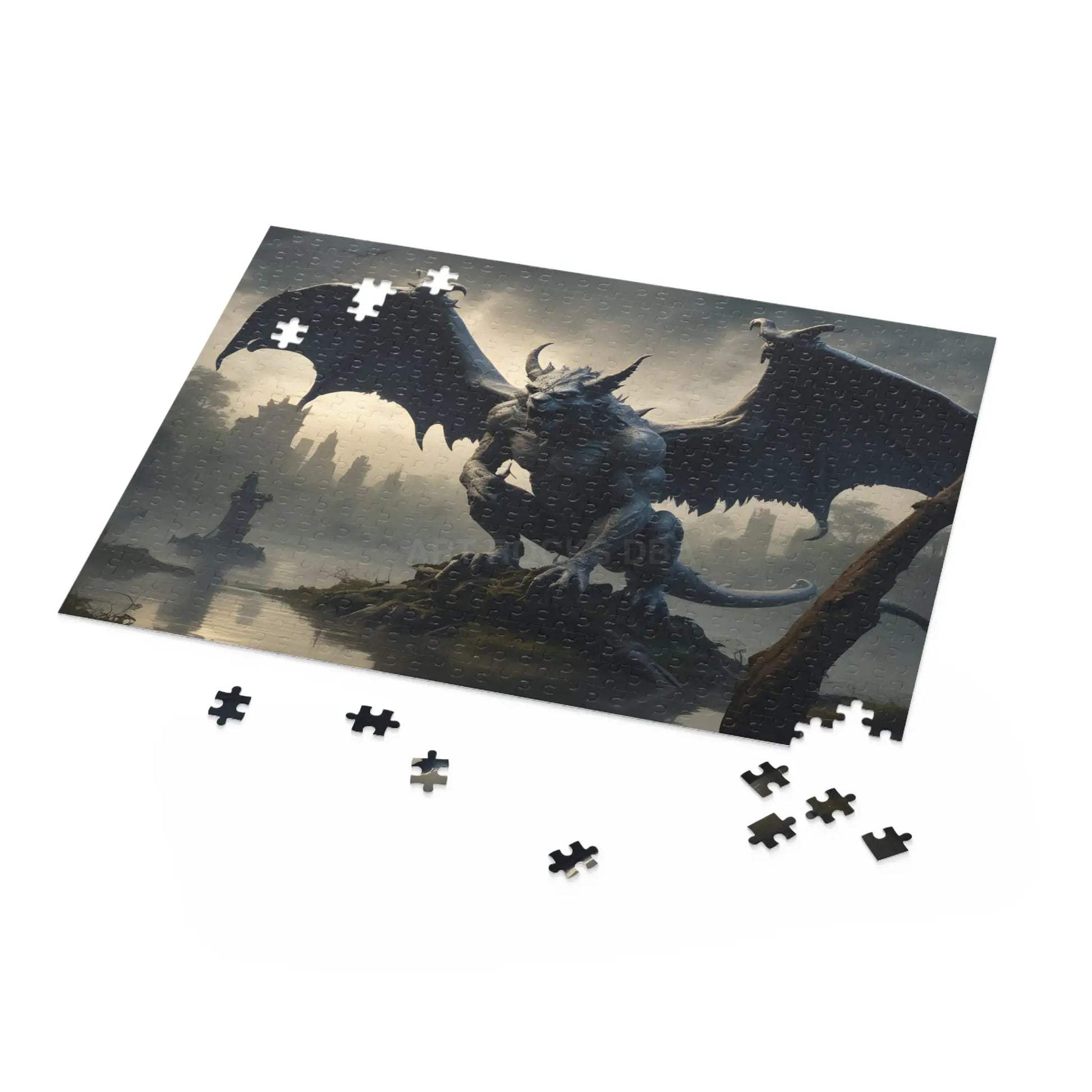 Dragon Guardian Jigsaw Puzzle- 120/252/500-Piece - Puzzle