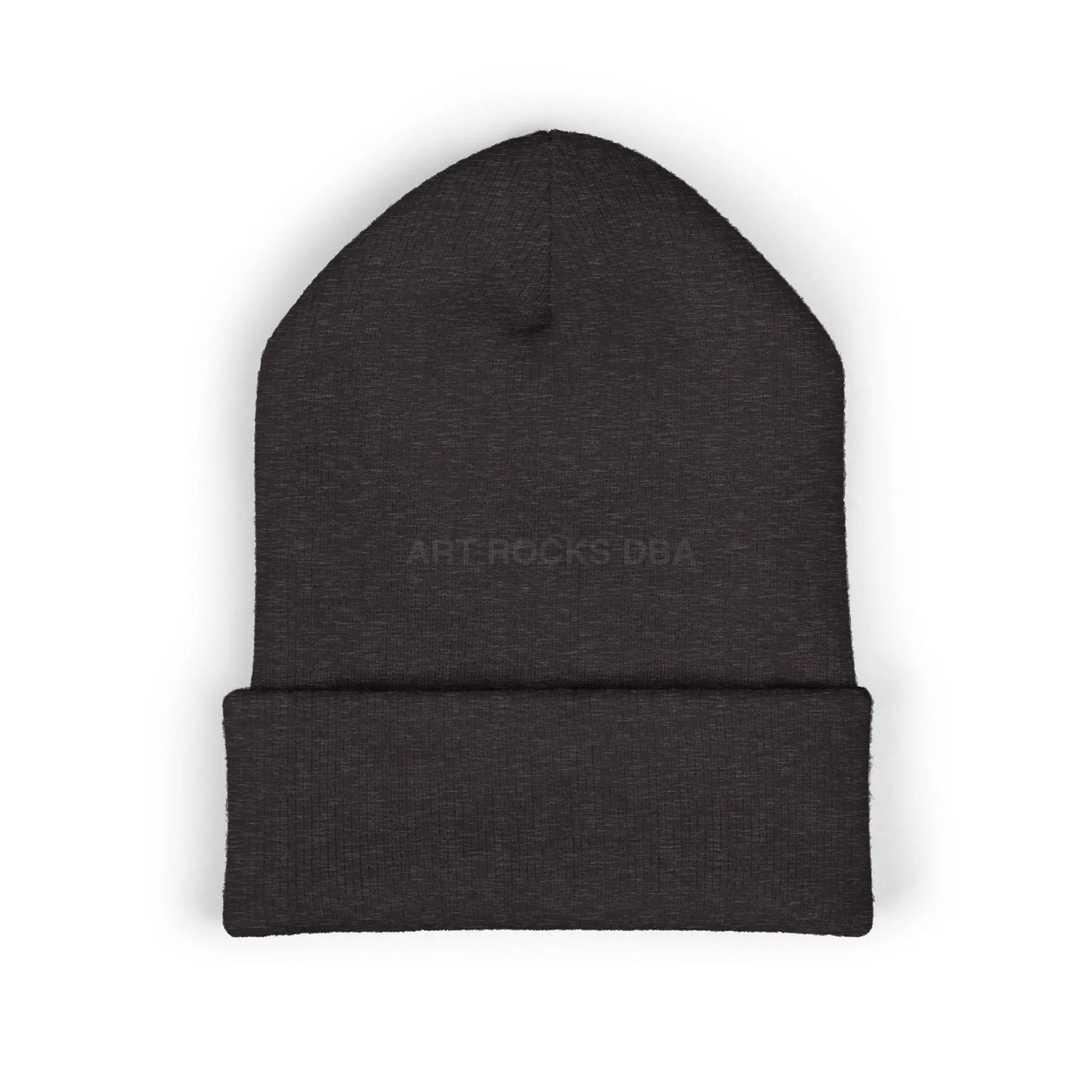 Embroidered ’Art Rocks’ Classic Cuffed Beanie - Hats