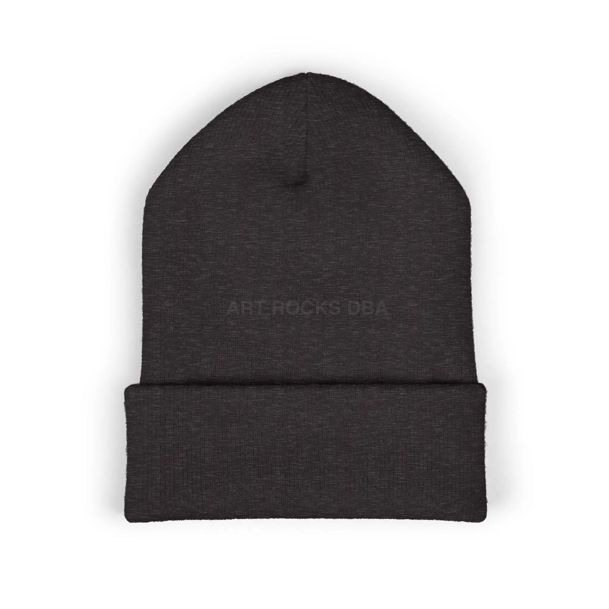 Embroidered ’Art Rocks’ Classic Cuffed Beanie - Hats