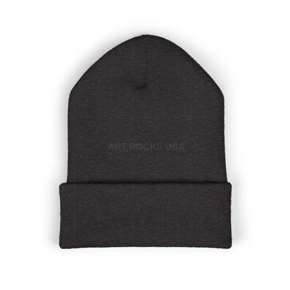 Embroidered ’Art Rocks’ Classic Cuffed Beanie - Hats