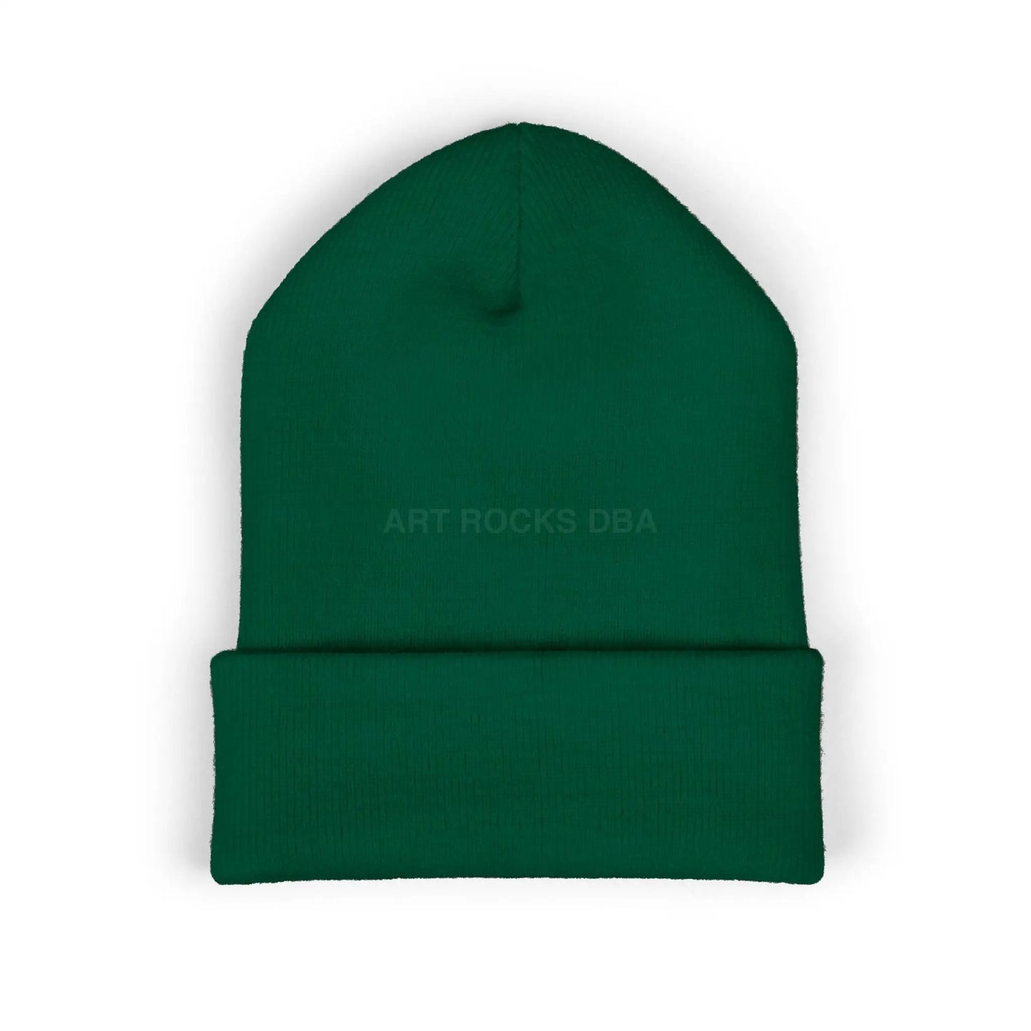 Embroidered ’Art Rocks’ Classic Cuffed Beanie - Hats