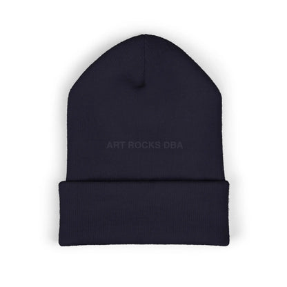 Embroidered ’Art Rocks’ Classic Cuffed Beanie - Hats