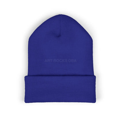 Embroidered ’Art Rocks’ Classic Cuffed Beanie - Hats