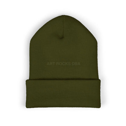 Embroidered ’Art Rocks’ Classic Cuffed Beanie - Hats