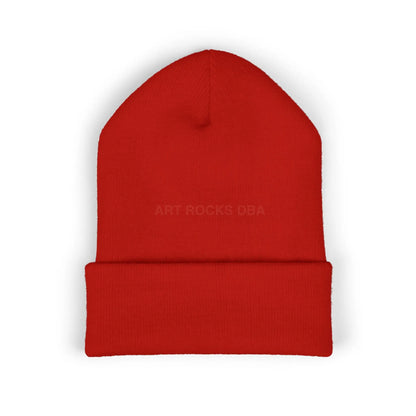 Embroidered ’Art Rocks’ Classic Cuffed Beanie - Hats