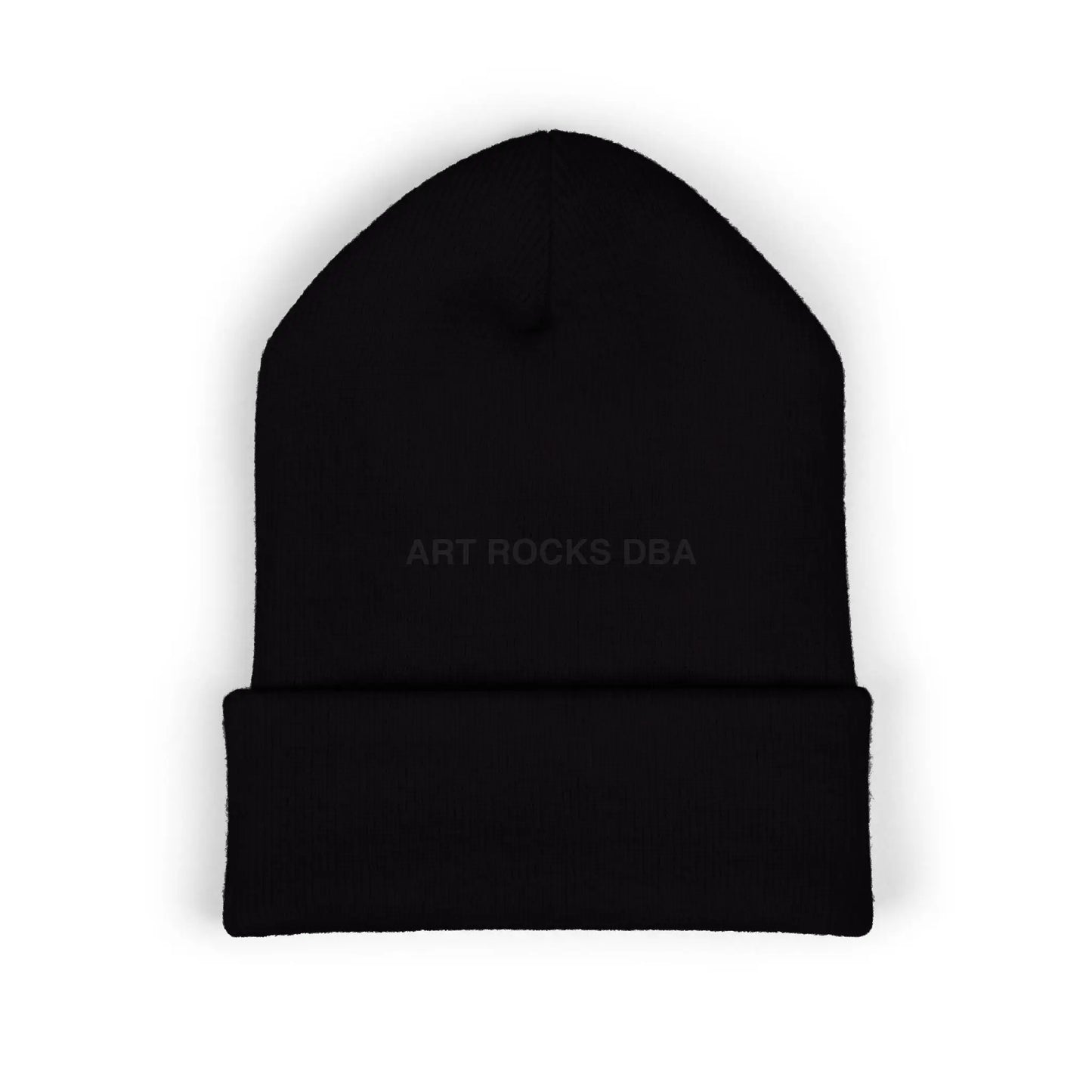 Embroidered ’Art Rocks’ Classic Cuffed Beanie - Hats