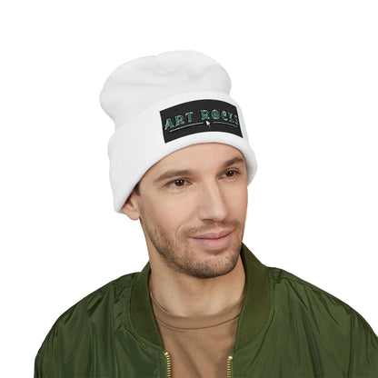 Embroidered ’Art Rocks’ Classic Cuffed Beanie - Hats