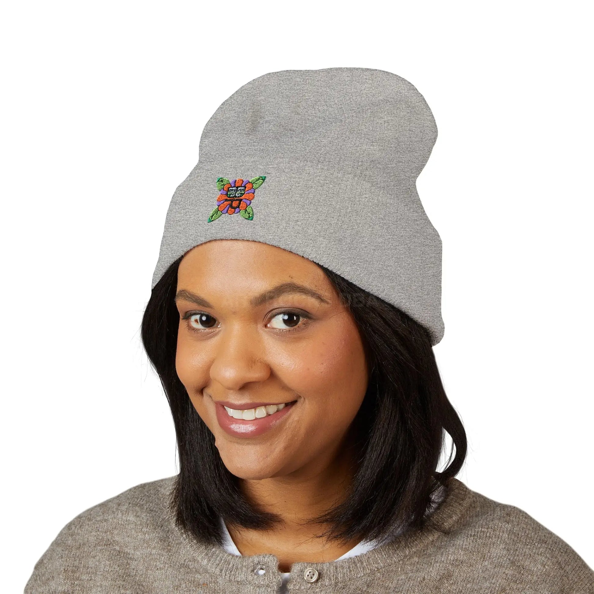 Embroidered Bloomin’ Paradise LLC Cuffed Beanie - Hats