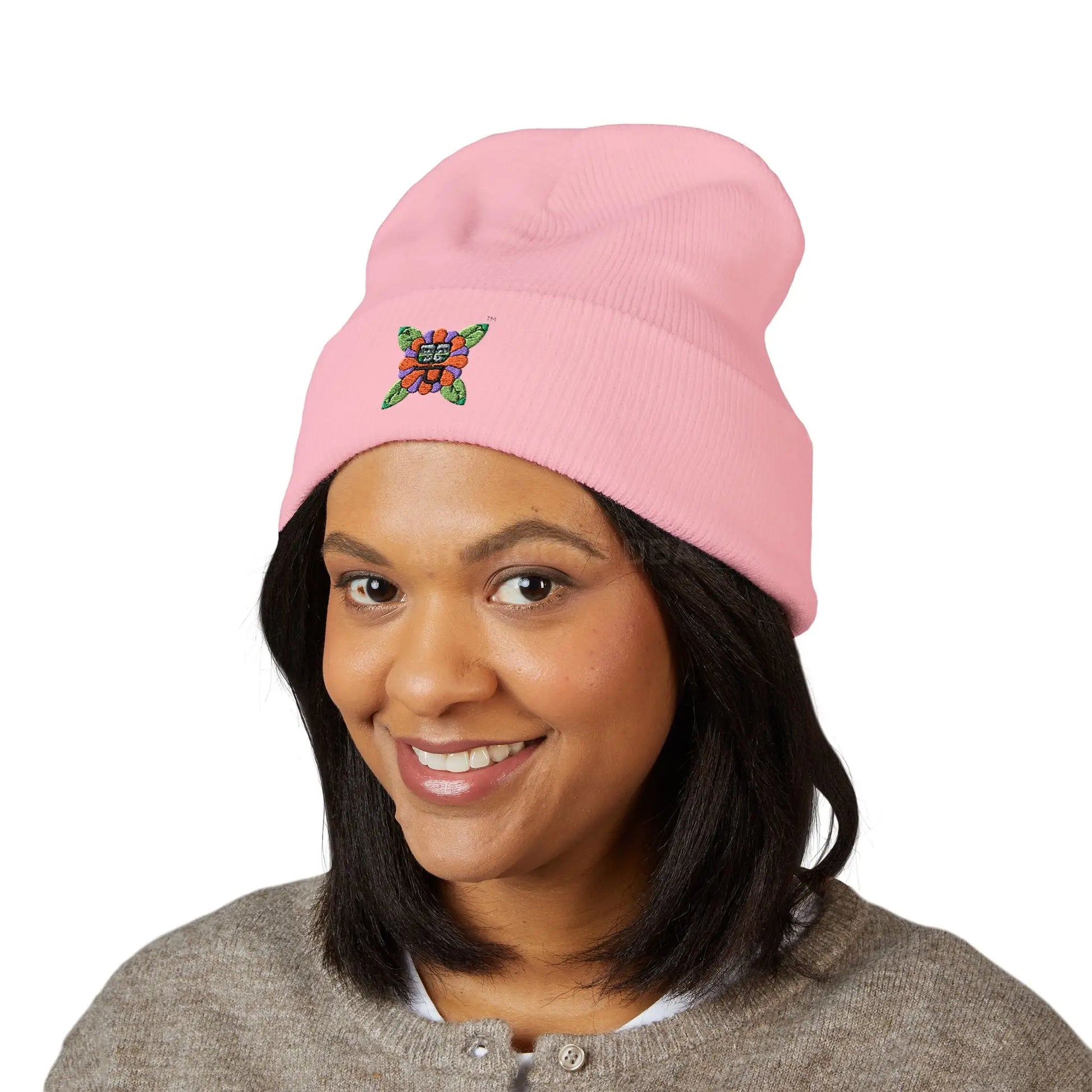 Embroidered Bloomin’ Paradise LLC Cuffed Beanie - Hats