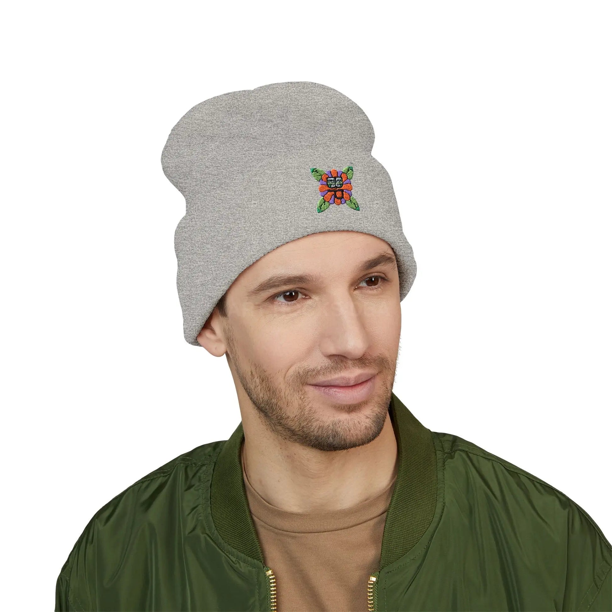 Embroidered Bloomin’ Paradise LLC Cuffed Beanie - Hats