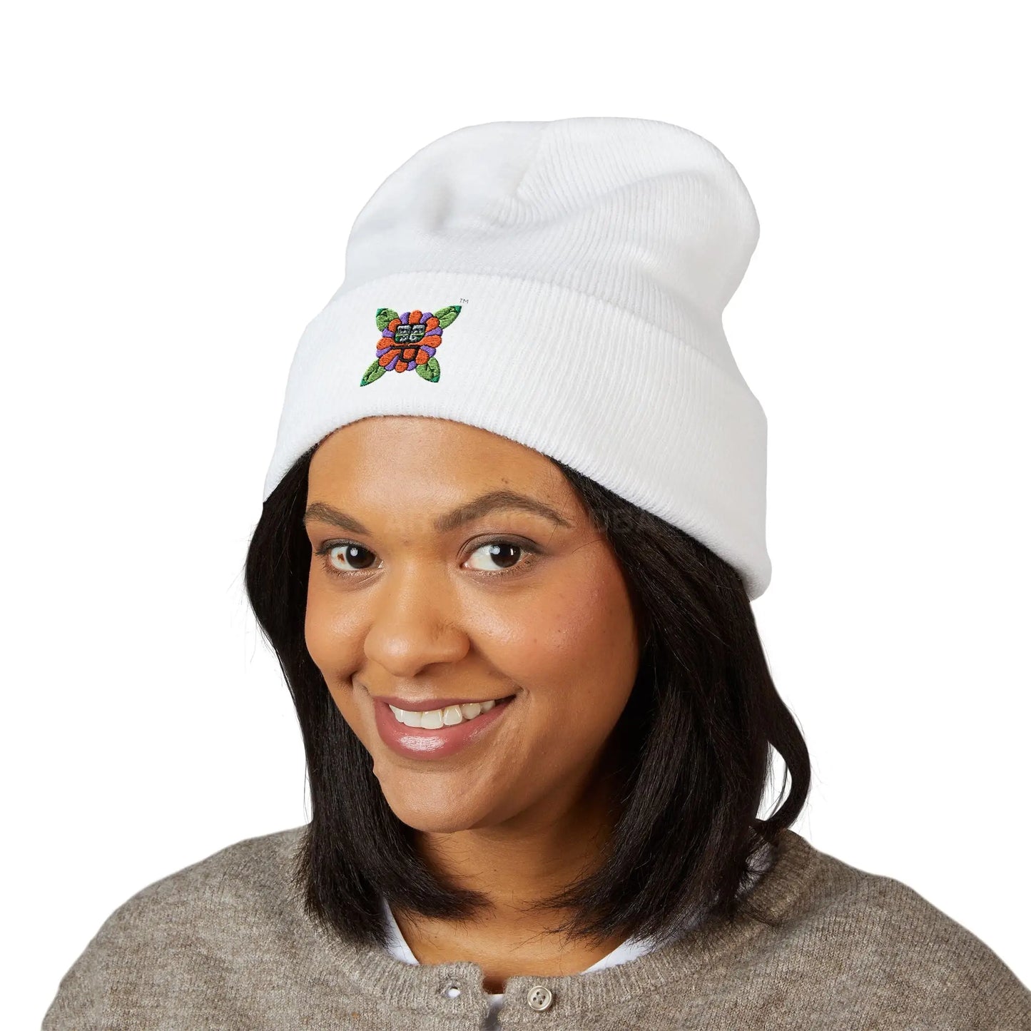 Embroidered Bloomin’ Paradise LLC Cuffed Beanie - Hats