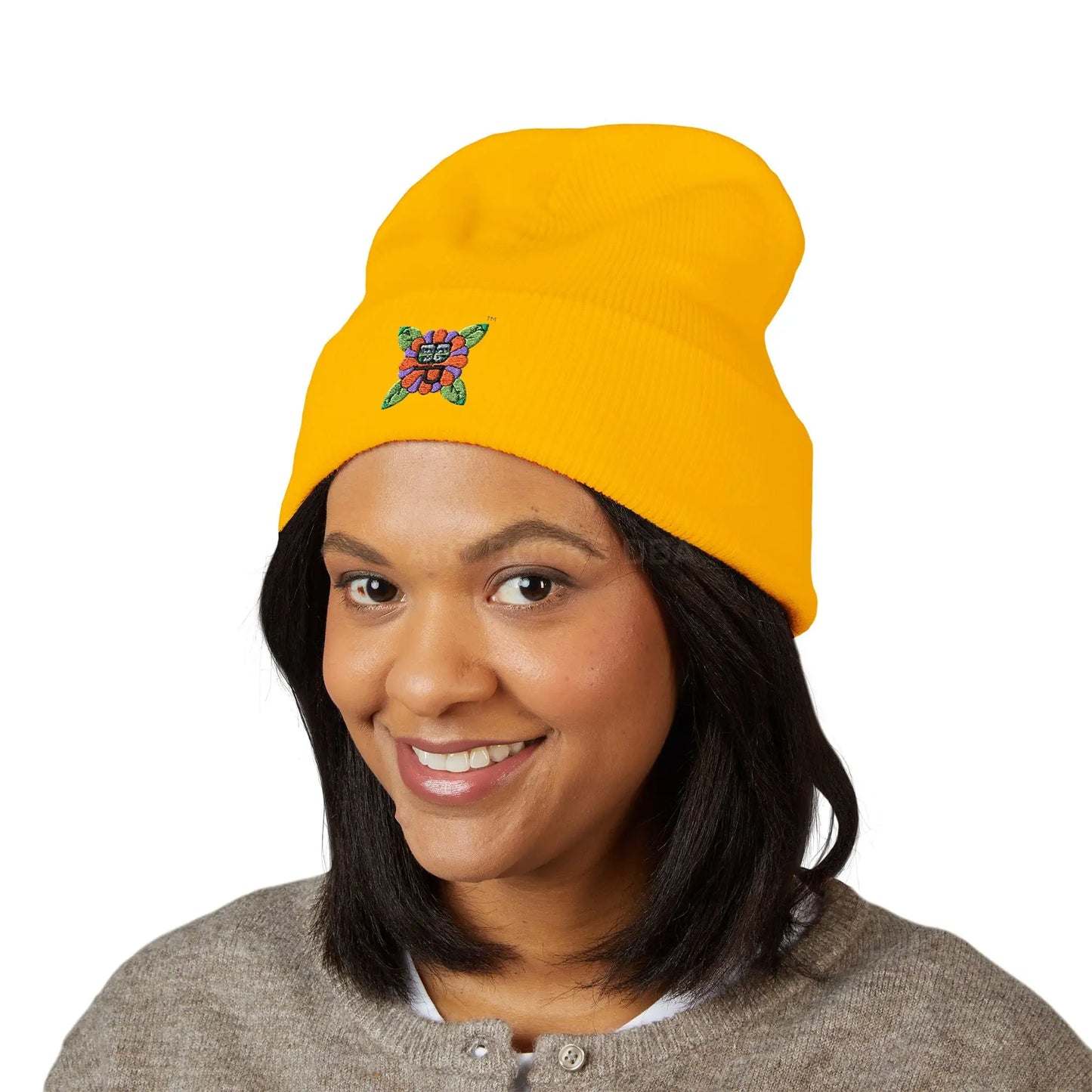 Embroidered Bloomin’ Paradise LLC Cuffed Beanie - Hats