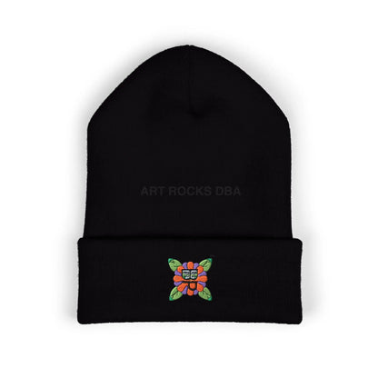 Embroidered Bloomin’ Paradise LLC Cuffed Beanie - One size / Black - Hats