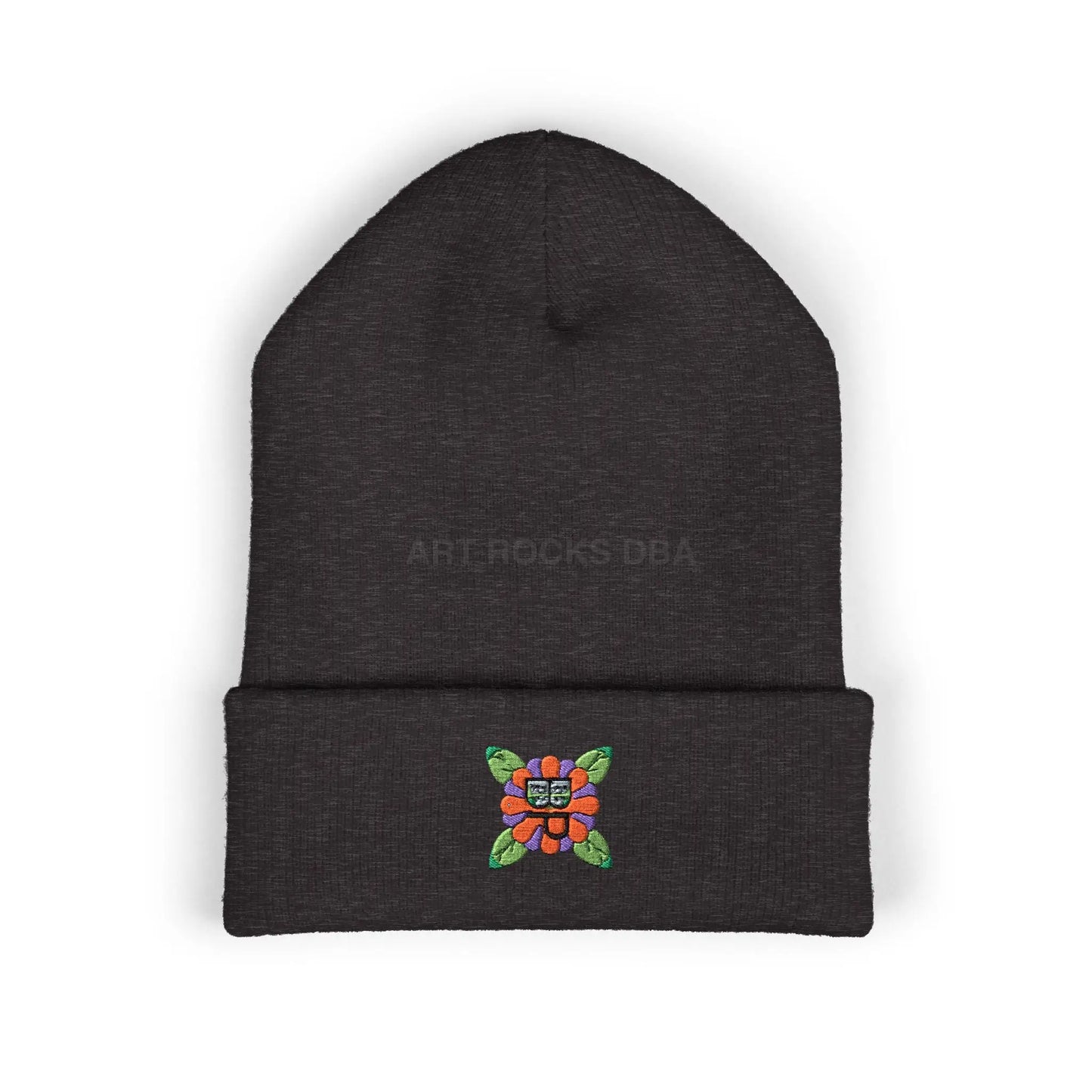Embroidered Bloomin’ Paradise LLC Cuffed Beanie - One size / Dark Grey - Hats