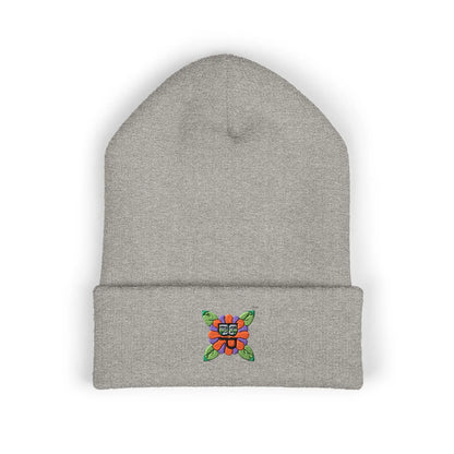 Embroidered Bloomin’ Paradise LLC Cuffed Beanie - One size / Heather Grey - Hats