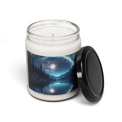 Enchanted Night Sky Scented Candle Relaxing Home Decor Gift for Her Aromatherapy Starry Night Cozy Ambiance - Home Decor