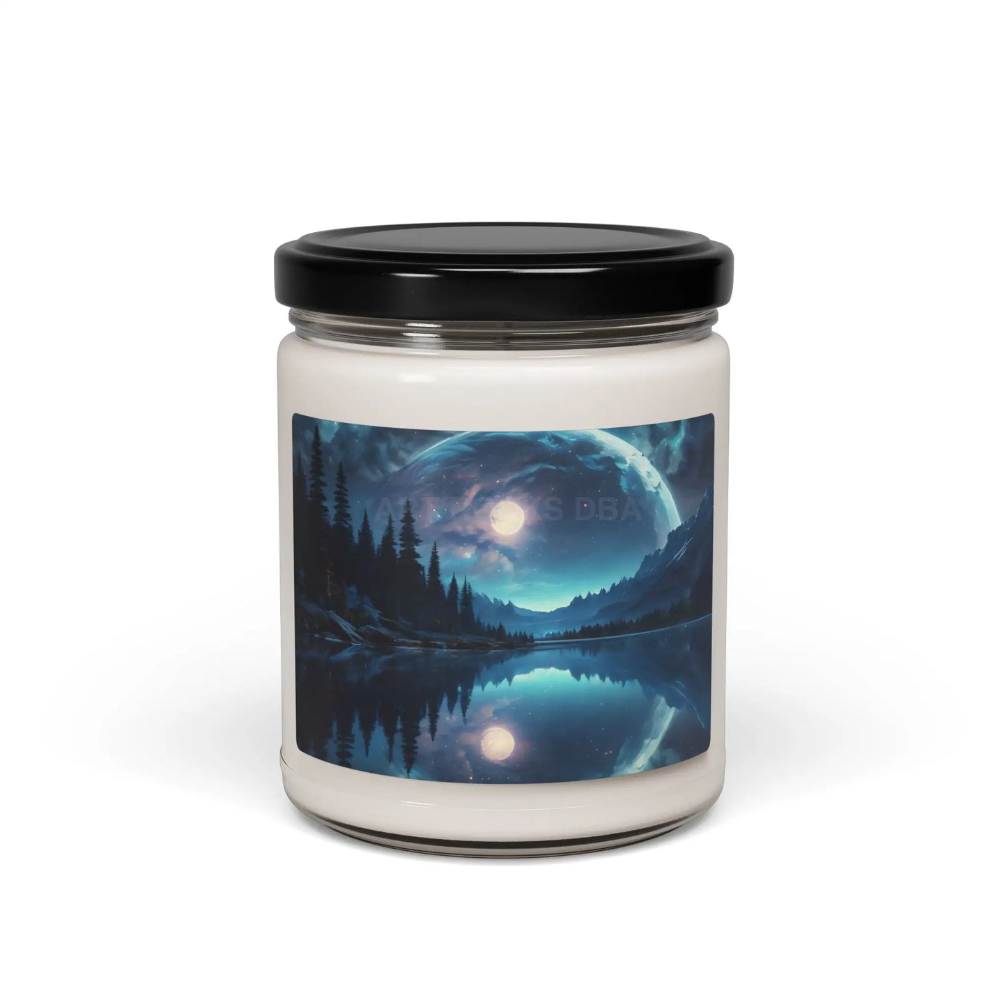 Enchanted Night Sky Scented Candle Relaxing Home Decor Gift for Her Aromatherapy Starry Night Cozy Ambiance - Cinnamon