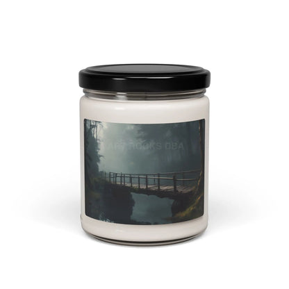 Enchanting Forest Bridge Scented Soy Candle Relaxing Home Decor Gift for Nature Lovers Aromatherapy Candle Eco-Friendly