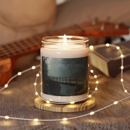 Enchanting Forest Bridge Scented Soy Candle Relaxing Home Decor Gift for Nature Lovers Aromatherapy Candle Eco-Friendly