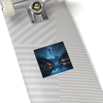 Enchanting Nightscape Stickers Nature Decor Outdoor Aesthetic Unique Gift for Nature Lovers Laptop & Water Bottle Decor