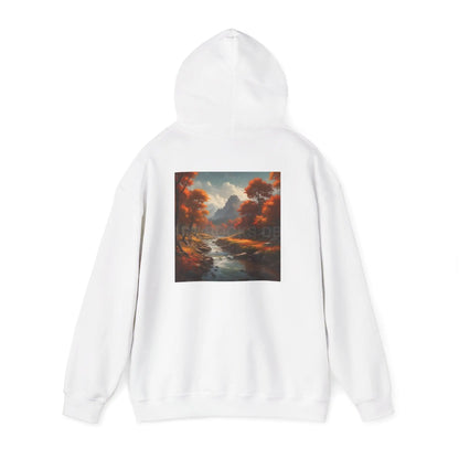 Fall Forest Hoodie Unisex Sweatshirt for Artists Cozy Gift for Creative Souls Perfect for Art Lovers Inspirational