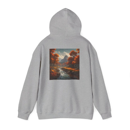Fall Forest Hoodie Unisex Sweatshirt for Artists Cozy Gift for Creative Souls Perfect for Art Lovers Inspirational