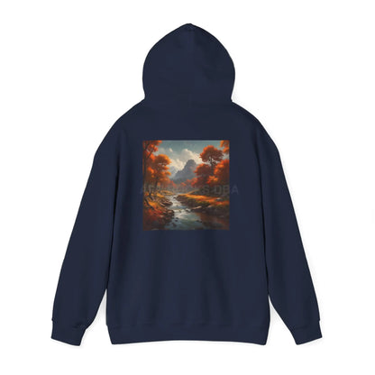 Fall Forest Hoodie Unisex Sweatshirt for Artists Cozy Gift for Creative Souls Perfect for Art Lovers Inspirational
