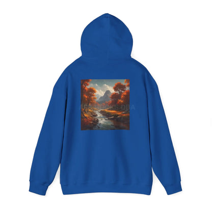 Fall Forest Hoodie Unisex Sweatshirt for Artists Cozy Gift for Creative Souls Perfect for Art Lovers Inspirational