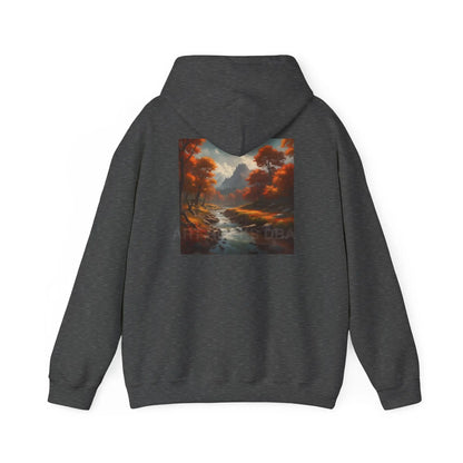 Fall Forest Hoodie Unisex Sweatshirt for Artists Cozy Gift for Creative Souls Perfect for Art Lovers Inspirational