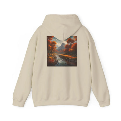 Fall Forest Hoodie Unisex Sweatshirt for Artists Cozy Gift for Creative Souls Perfect for Art Lovers Inspirational