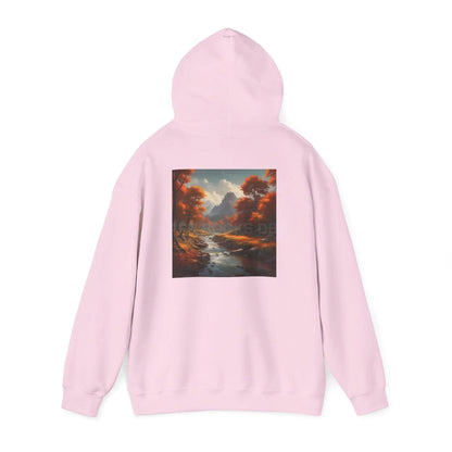 Fall Forest Hoodie Unisex Sweatshirt for Artists Cozy Gift for Creative Souls Perfect for Art Lovers Inspirational