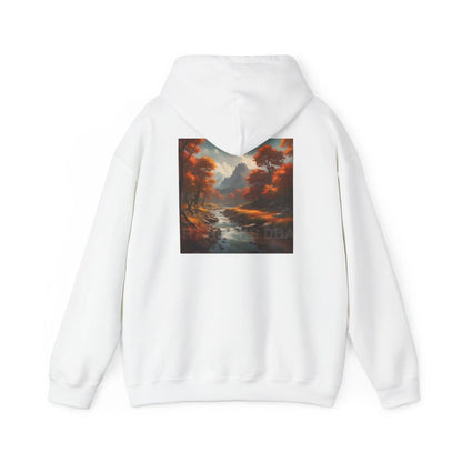 Fall Forest Hoodie Unisex Sweatshirt for Artists Cozy Gift for Creative Souls Perfect for Art Lovers Inspirational