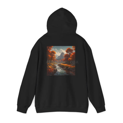 Fall Forest Hoodie Unisex Sweatshirt for Artists Cozy Gift for Creative Souls Perfect for Art Lovers Inspirational