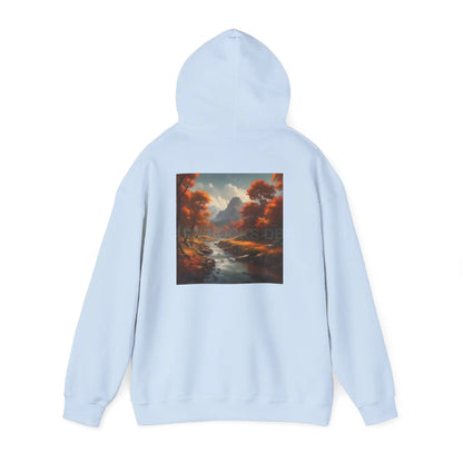 Fall Forest Hoodie Unisex Sweatshirt for Artists Cozy Gift for Creative Souls Perfect for Art Lovers Inspirational