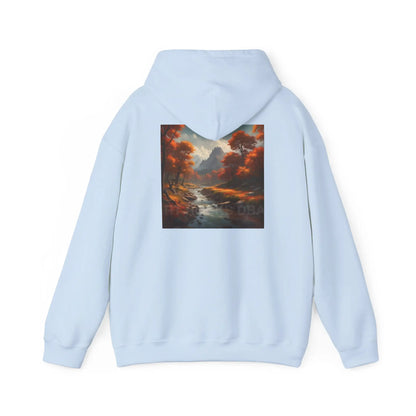 Fall Forest Hoodie Unisex Sweatshirt for Artists Cozy Gift for Creative Souls Perfect for Art Lovers Inspirational