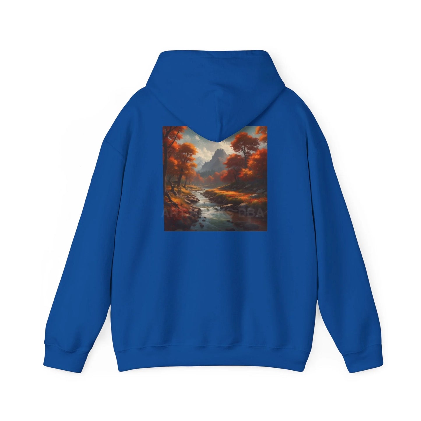 Fall Forest Hoodie Unisex Sweatshirt for Artists Cozy Gift for Creative Souls Perfect for Art Lovers Inspirational