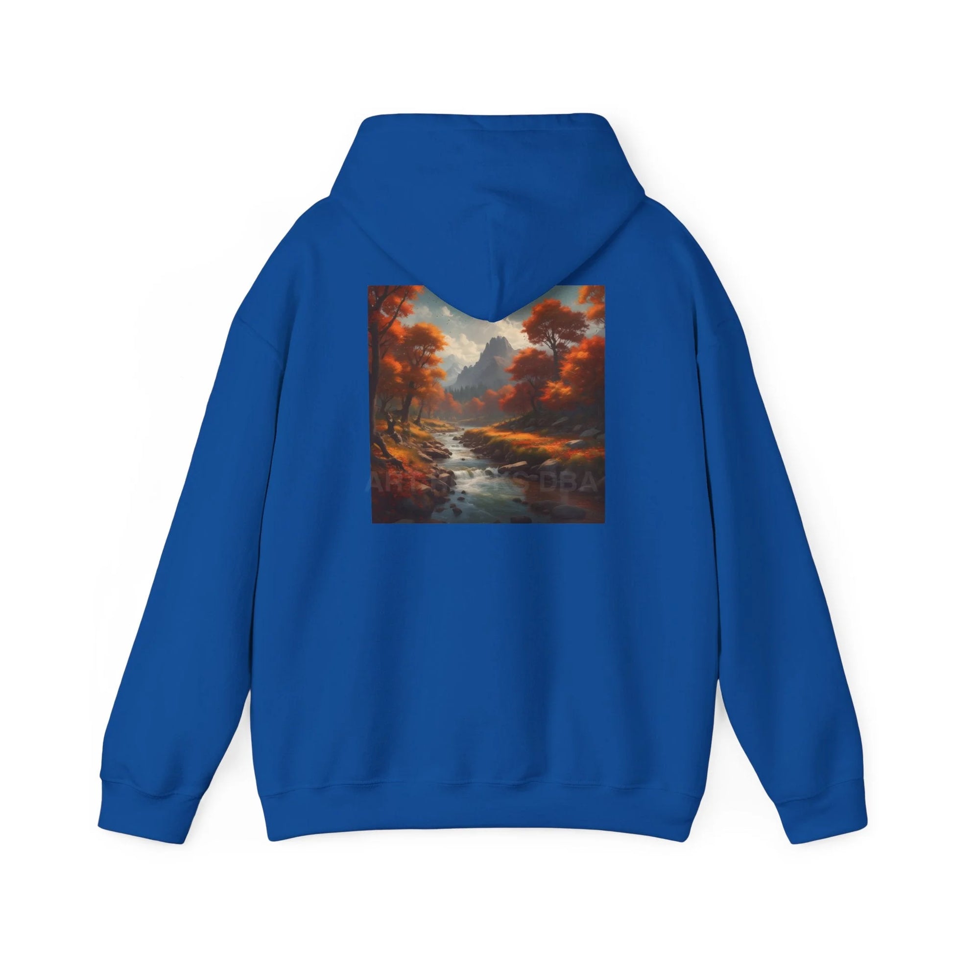 Fall Forest Hoodie Unisex Sweatshirt for Artists Cozy Gift for Creative Souls Perfect for Art Lovers Inspirational