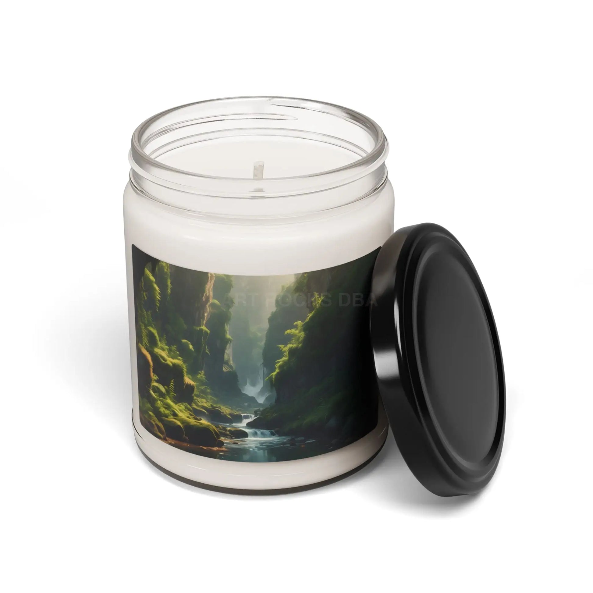 Fern Filled Canyon Scented Soy Candle Aromatherapy Candle Eco-Friendly Home Decor Gift for Nature Lovers Relaxation
