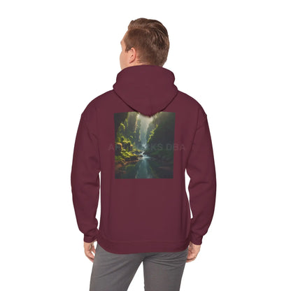 Fern Hoodie Cozy Sweatshirt for Creatives Gift for Artists Perfect for Fall & Winter Unisex Warm Layer Artistic Apparel