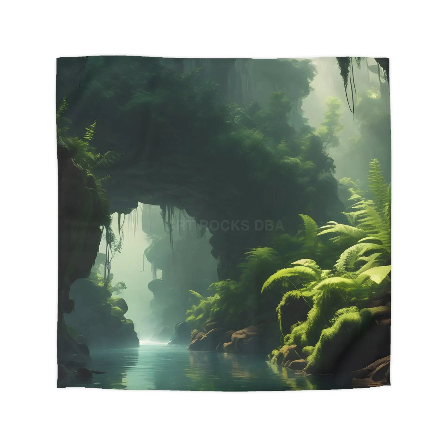 Fern Jungle Microfiber Duvet Cover Jungle Aesthetic Bedding Eco-friendly Bedroom Decor Tropical Home Textile Gift