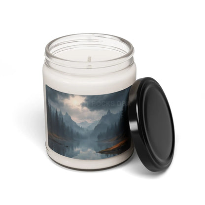 Foggy Lake Scented Soy Candle - Perfect for Home Décor Relaxation Gifts Aromatherapy Birthdays or Holidays - Home Decor