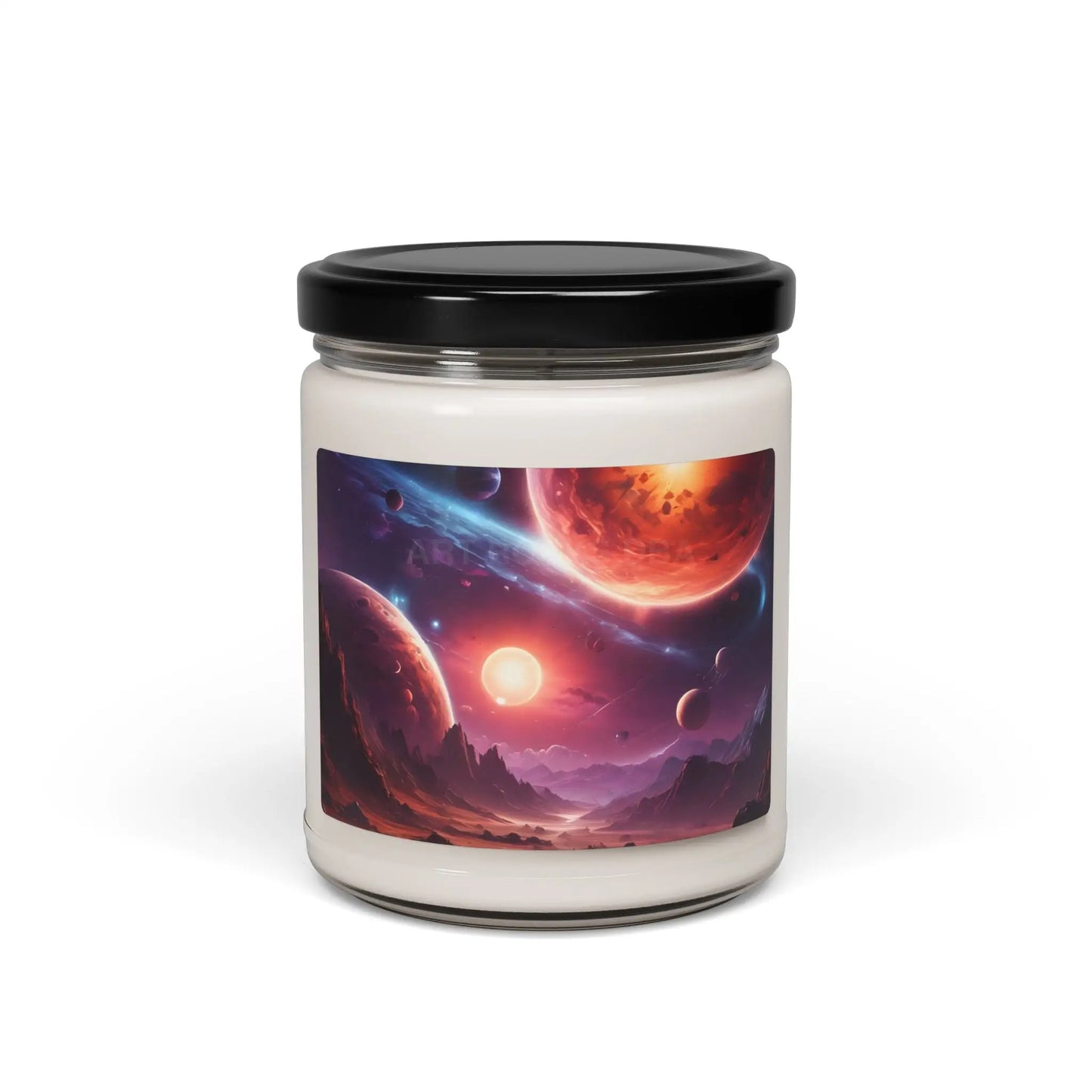 Galactic Scented Soy Candle Aromatherapy Candle Space Decor Eco-Friendly Gift Unique Home Fragrance Relaxation Candle