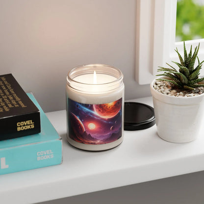 Galactic Scented Soy Candle Aromatherapy Candle Space Decor Eco-Friendly Gift Unique Home Fragrance Relaxation Candle
