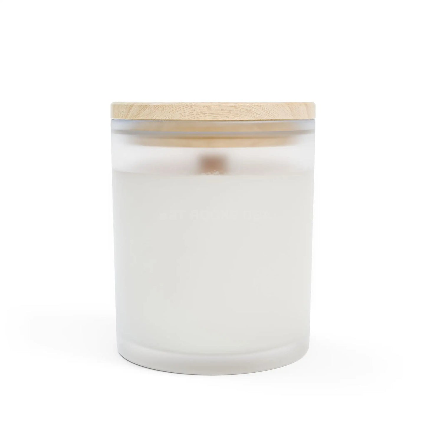 Galaxy Explorer Candle — Frosted Glass 11oz (Astronaut Planet Art) - Home Decor