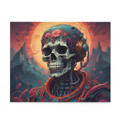 Gothic Skull Jigsaw Puzzle — 120/252/500-Piece - Puzzle