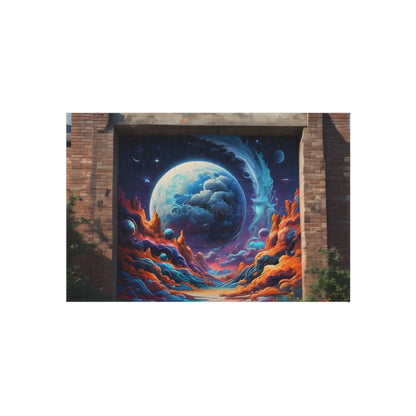 Graffiti Wall Outdoor Rug Camping Mat Patio Decor Garden Area Rug Boho Home Decor Summer Vibes - 24’’ × 36’’ - Home