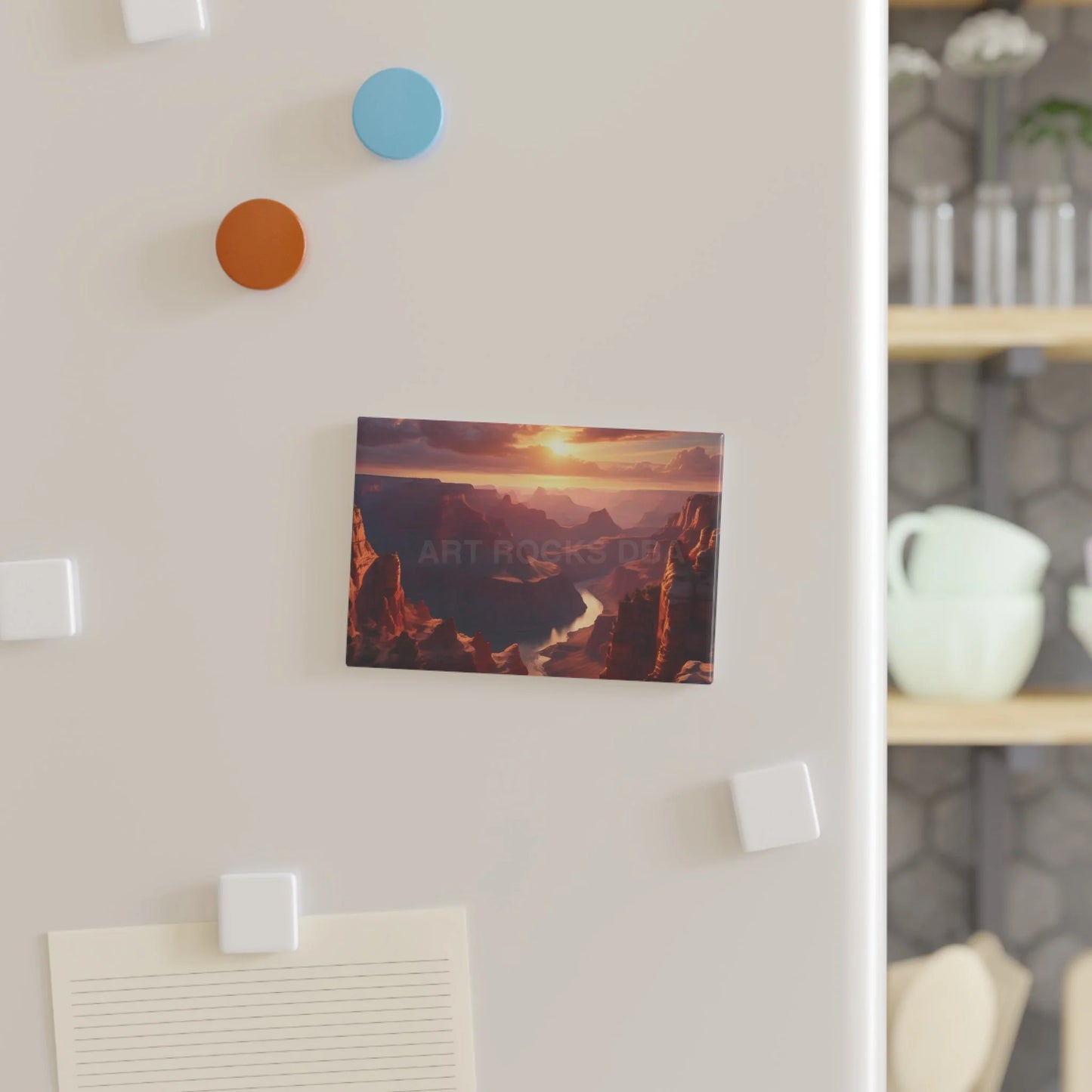 Grand Canyon Magnets Nature Décor Scenic Souvenir Home & Office Gifts Travel Keepsakes Eco-Friendly Decor - 1 pc / 2’’